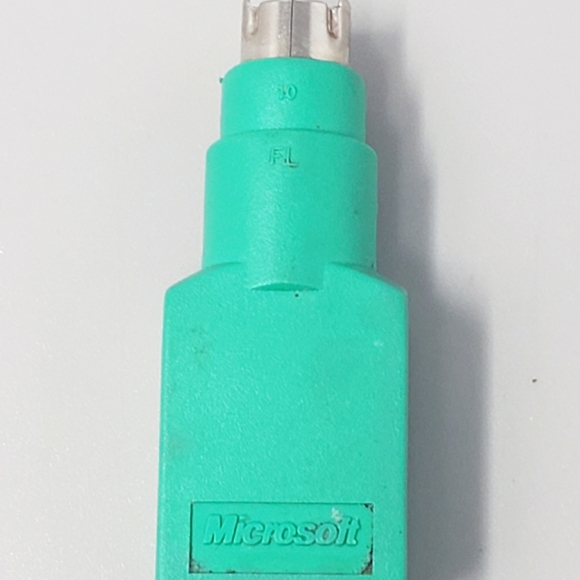 Microsoft USB Female To PS/2 Male Mouse Adapter - Picture 1 of 8